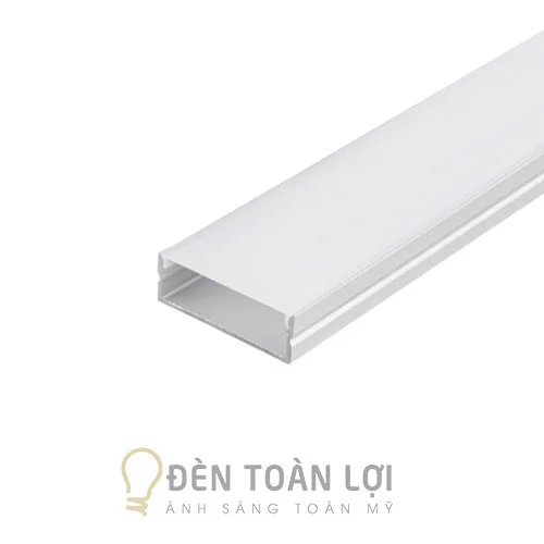 Thanh nhôm định hình gắn nổi 30mm * 10mm trang trí phòng trưng bày