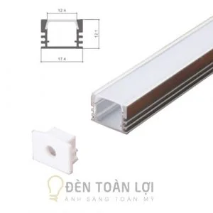 Đèn LED thanh nhôm định hình gắn nổi ốp góc TPHCM - Đèn Toàn Lợi