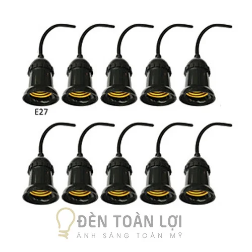Combo 10 Đuôi Đèn Ngoài Trời Chống Nước Giá Rẻ