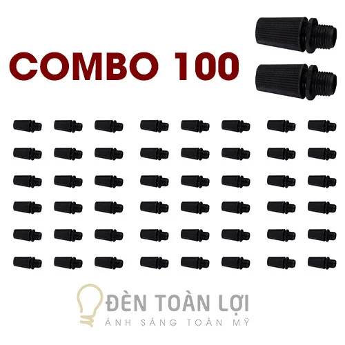 Phụ Kiện Đèn: Combo 100 nút siết đây đèn thả loại dài