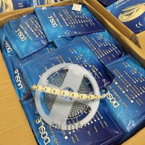 Led dây dán 12V 120 LED mỗi mét dùng cho thanh nhôm định hình
