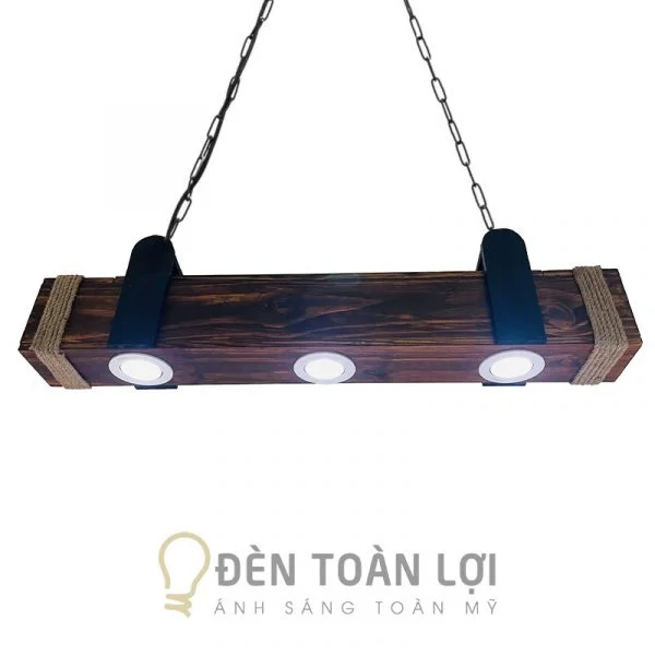 Đèn gỗ màu đen (Hộp 3 chiếc)