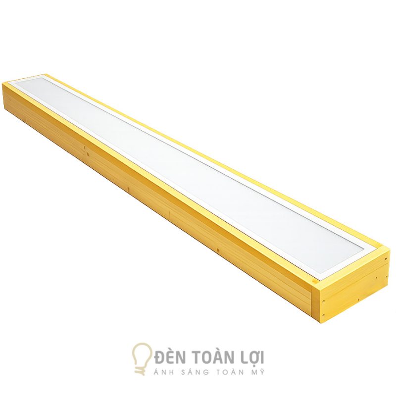 Đèn thả hộp gỗ văn phòng 1m2 LED 36W trang trí bàn làm việc