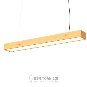 Đèn thả hộp gỗ văn phòng 1m2 LED 36W trang trí bàn làm việc