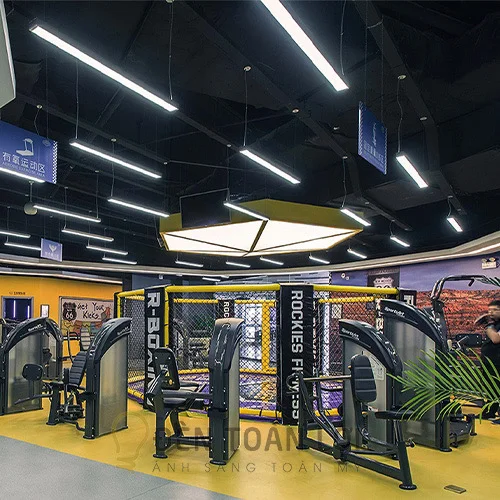 Đèn Thả: Mẫu đèn thả máng văn phòng 1m2 mặt 70 cao 40 sắt sơn tĩnh điện giá rẻ nhất Sài Gòn