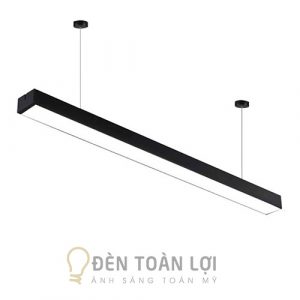 Đèn Thả: Mẫu đèn thả máng văn phòng 1m2 mặt 70 cao 40 sắt sơn tĩnh điện giá rẻ nhất Sài Gòn
