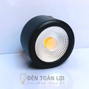 Đèn Ống Bơ: Mẫu đèn LED ống bơ loại lùn 12W COB có chống chói