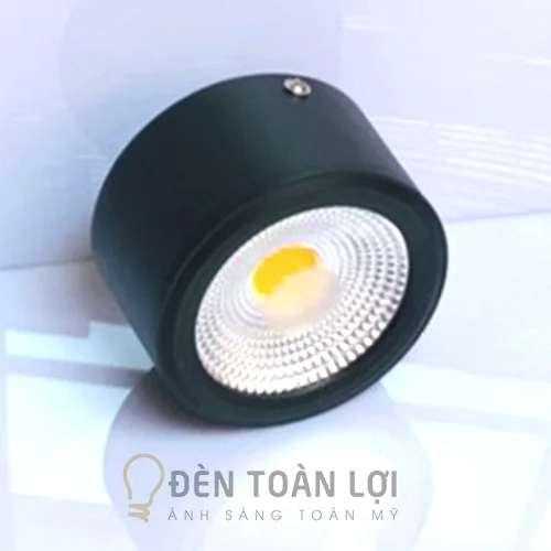 Đèn Ống Bơ: Mẫu đèn LED ống bơ loại lùn 12W COB có chống chói