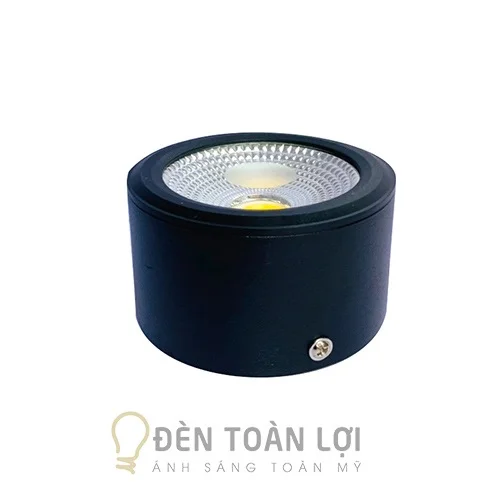 Đèn ống bo màu đen LED 12W COB chống chói