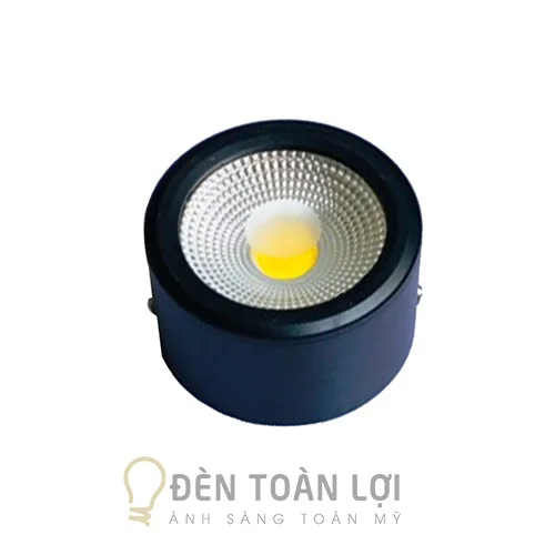Đèn ống bo màu đen LED ống bo 7W COB có chống chói