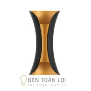 Đèn Vách: Mẫu đèn vách hắt tường 2 đầu loe trang trí vách ngoài trời