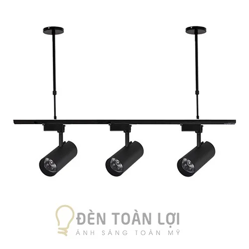 Ti thả thanh ray đèn rọi ray thả trần điều chỉnh được độ cao