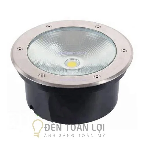 Đèn âm đất COB 40W-50W Màu Đen