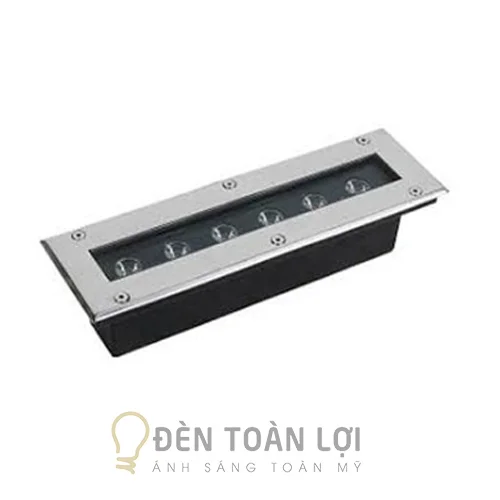 Đèn âm đất Thành 6W-9W màu đen