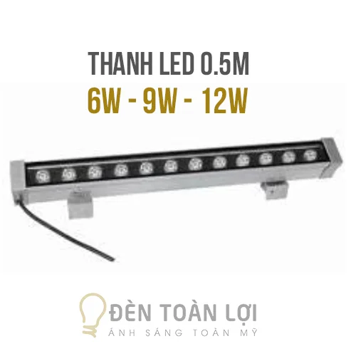 Đèn LED thanh 0.5m (6W-9W-12W)