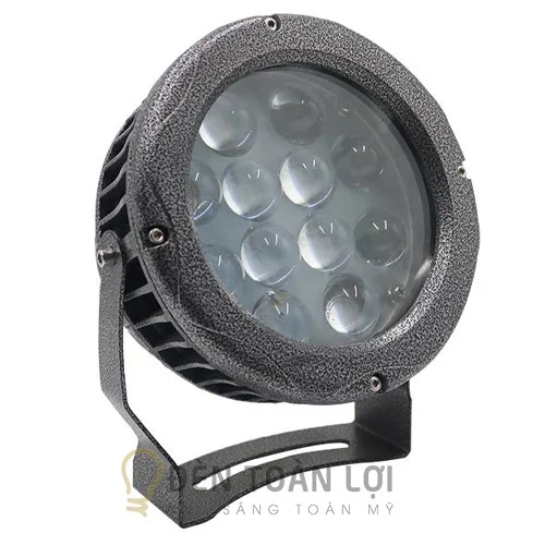 Đèn rọi ngoài trời cột chiếu điểm tròn 36W công suất lớn