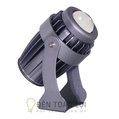 Đèn rọi ngoài trời màu đen nhôm 10W