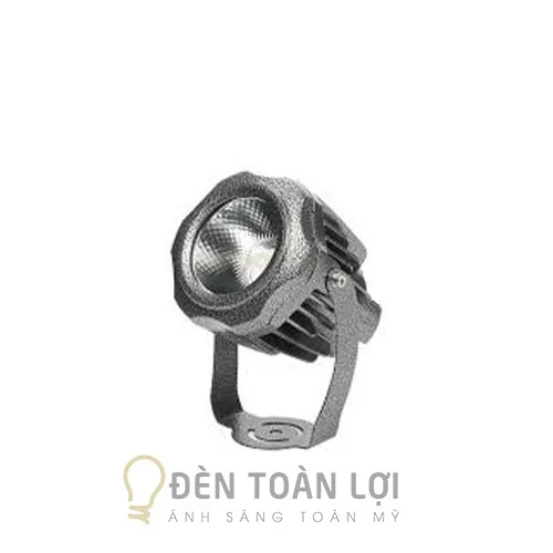 Đèn rọi ngoại trời màu đen rọi cột dài 10W