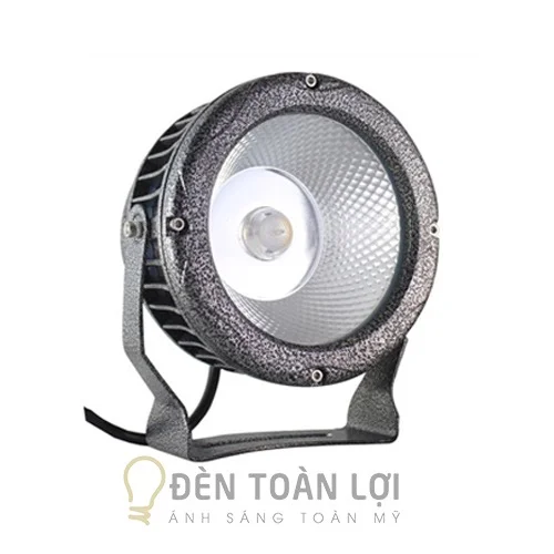 Đèn rọi ngoài trời màu đen rọi cột lùn 30W