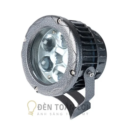 Đèn rọi ngoài trời đèn rọi cột chiếu điểm tròn 18W