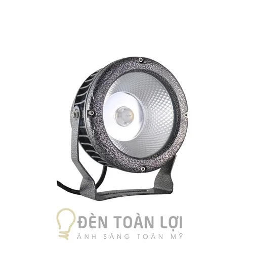 Đèn rọi ngoài trời màu đen rọi cột lùn 10W