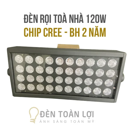 Đèn rọi tòa nhà cao cấp 120W Chip Cree