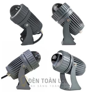 Đen rọi ngoài trời mẫu đèn rọi chuột gang 10W1