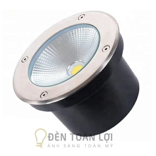 Đèn Âm Đất: Mẫu đèn âm đất COB 20W - 30W chiếu sáng và trang trí sân vườn