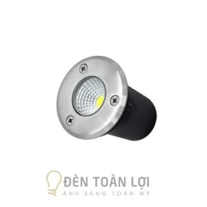 Đèn Âm Đất: Mẫu đèn âm đất COB 3W - 5W trang trí sân vườn