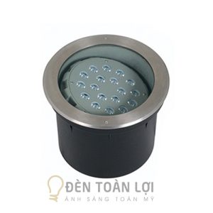 Đèn Âm Đất: Mẫu đèn âm đất chỉnh hướng 18W chiếu sáng công trình