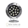 Đèn Âm Nước: Mẫu đèn LED âm nước 15W trang trí hồ cá hòn non bộ