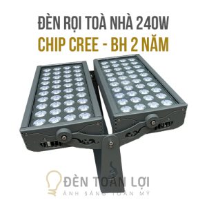 Đèn rọi toà nhà cao cấp 240W chip Cree BH 2 năm