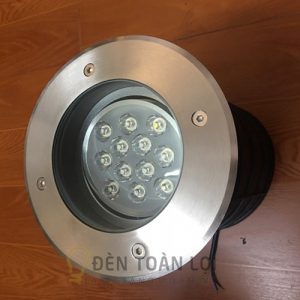 Đèn Âm Đất: Mẫu đèn âm đất chỉnh hướng 12W chip Philip