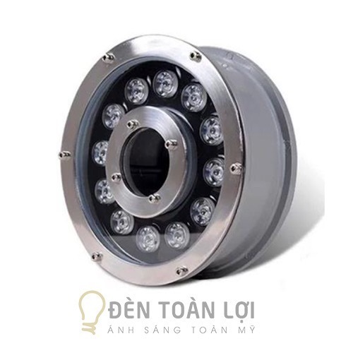 Đèn âm nước hồ bơi 9W kiểu bánh xe trang trí trang trí hồ bơi