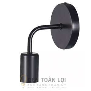 Mẫu đèn vách đơn giản tay gập góc vuông size lớn trang trí vách tường2