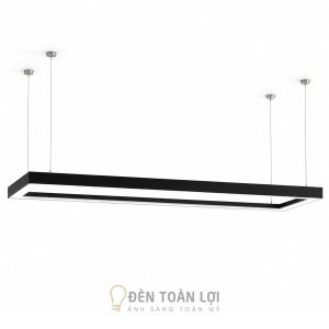 Đèn Thả Chữ Nhật Cạnh Vuông D1000 Gia Công