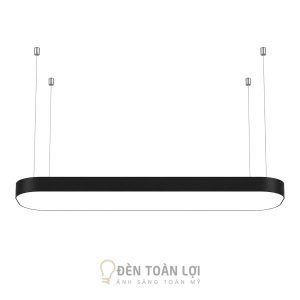 Đèn thả văn phòng dạng thẳng bo cạnh gia công