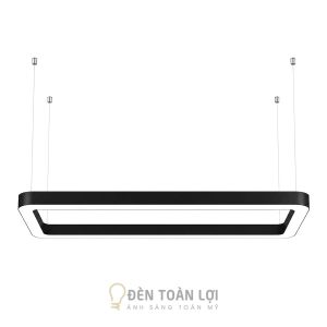 Đèn văn phòng hình chữ nhật dài bo góc trang trí văn phòng cực đẹp