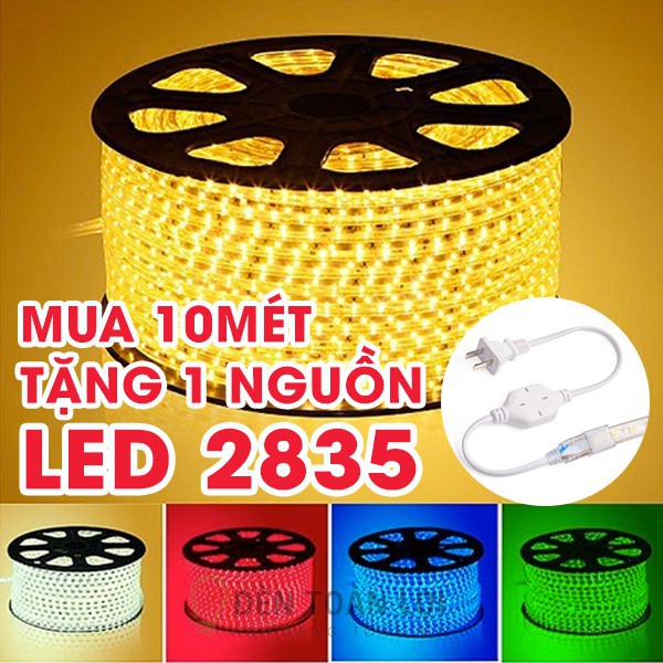 Đèn LED là gì - LED có nhiều màu ánh sáng