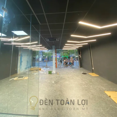 Đèn thả văn phòng kiểu cách hiện đại LED2
