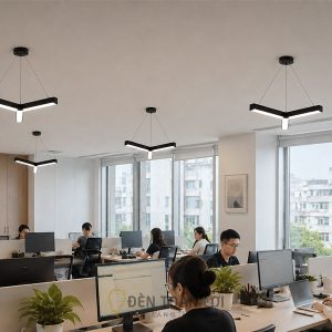 Đèn thả văn phòng chữ Y gia công theo yêu cầu