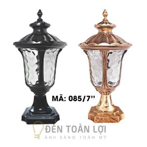 Đèn Trụ Cổng: Mẫu đèn trang trí cột trụ sân vườn, tường rào 085 nhiều biến thể