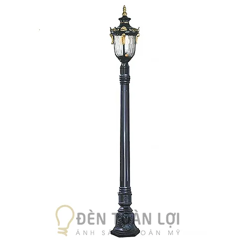 Đèn trụ công 6 màu Đèn trụ Đức đơn trang trí sân vườn giá rẻ