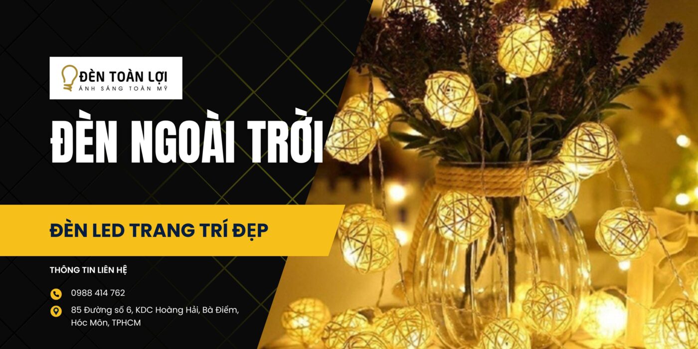 Đèn ngoài trời đẹp