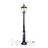 đèn trụ bông đúc, đầu đèn mã 096 / mã 37 trang trí sân vườn biệt thự