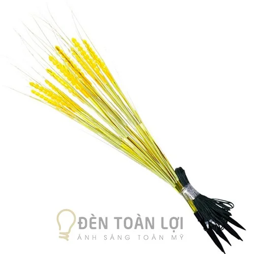 Đèn bông lụa điện trang trí bàn thờ Thần Tài