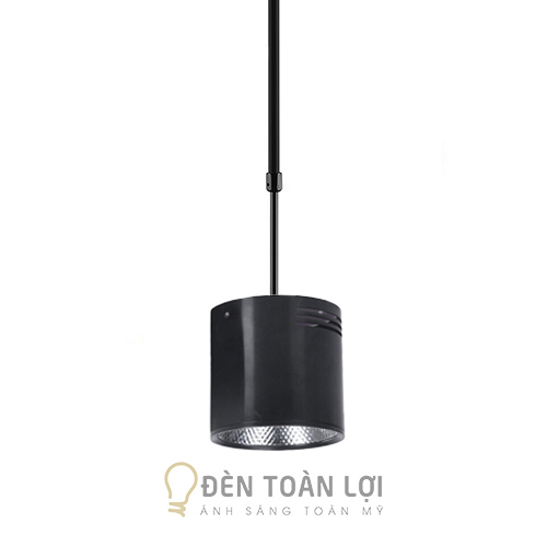 Đèn lon 12W thả trần gắn ty sắt trong danh mục đèn thả trang trí góc 2