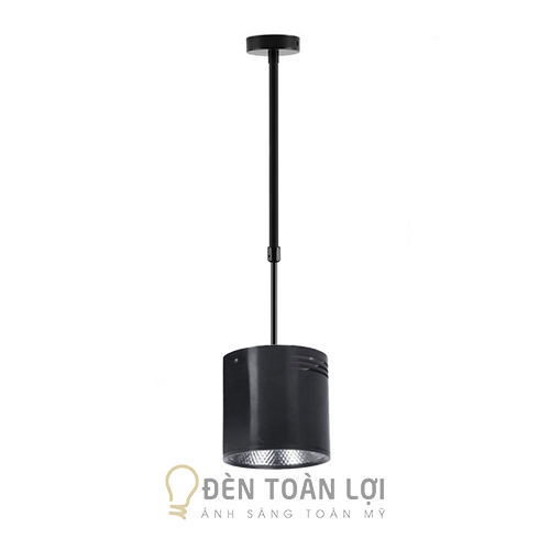 Đèn lon 12W thả trần gắn ty sắt trong danh mục đèn thả trang trí góc 3