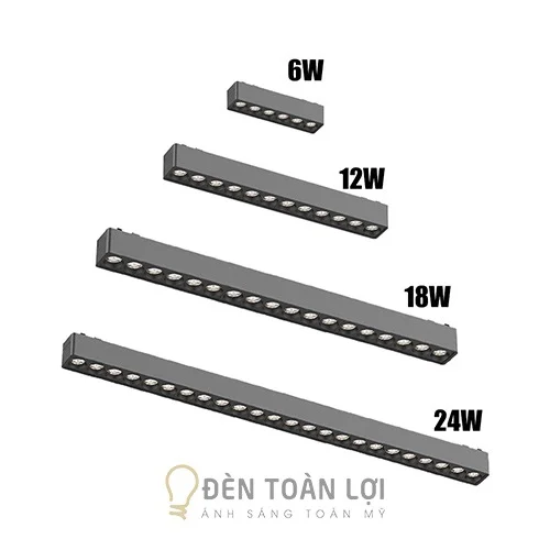 Đèn rọi SMD cho hệ ray nam châm siêu mỏng