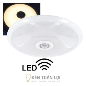 Đèn Ốp Trần: Mẫu đèn ốp cảm ứng chuyển động 12W 18W 24W ánh sáng trắng